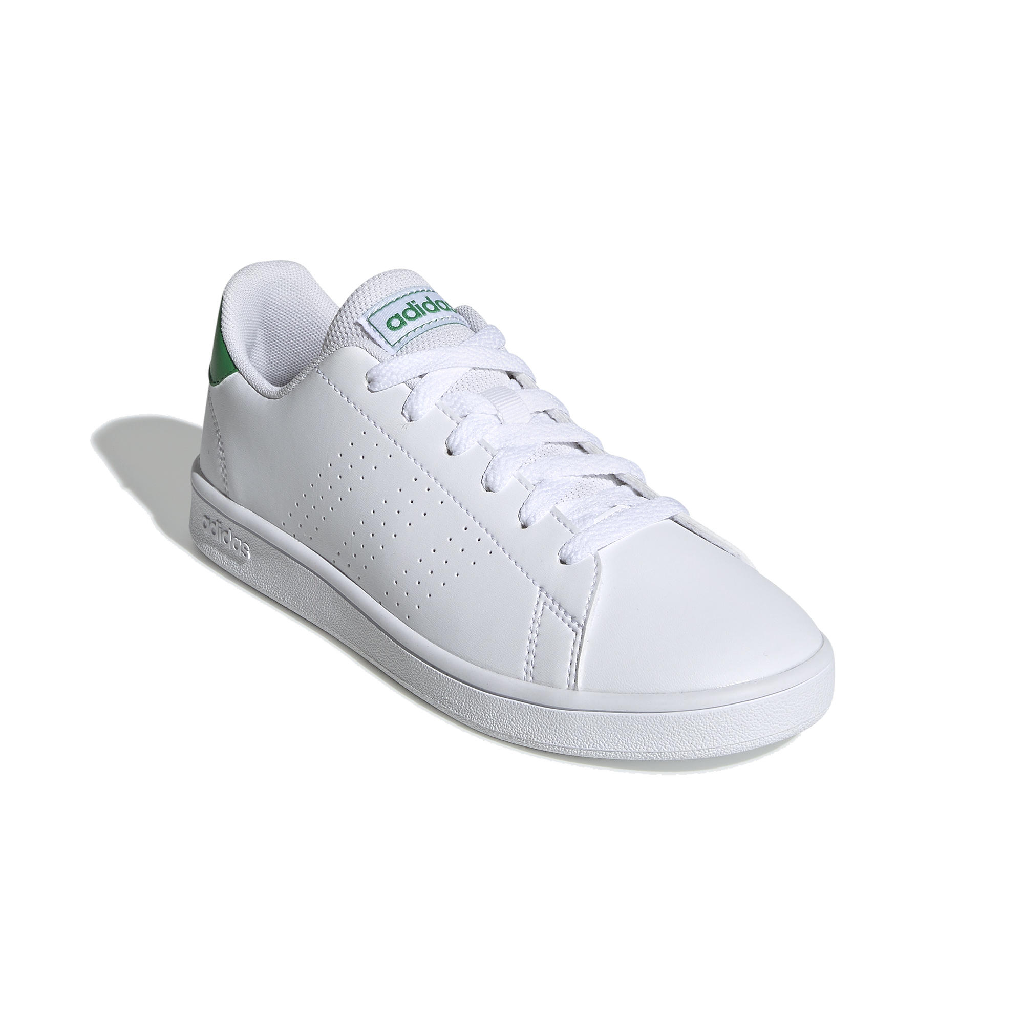 chaussure adidas blanche et verte
